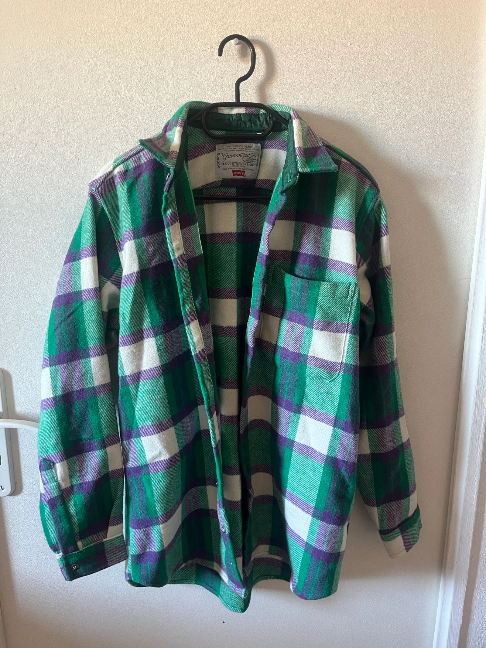 Chemise flanelle Levi’s à carreaux • Taille M • Style grunge/workwear